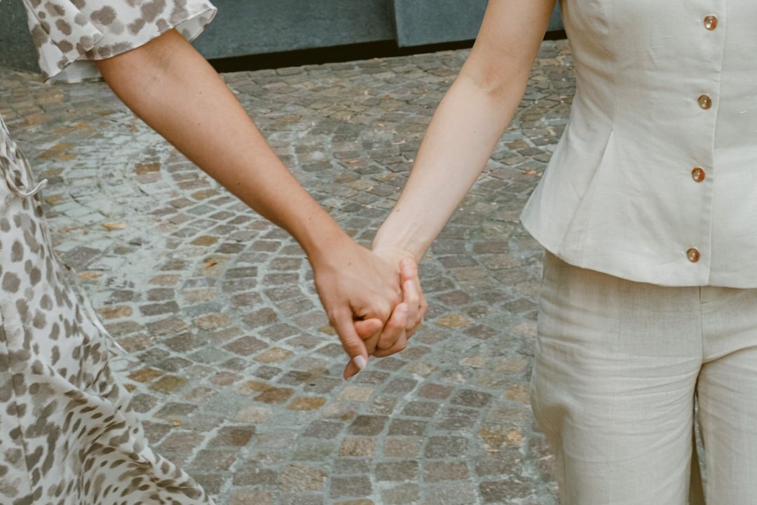 Colleagues networking and shaking hands